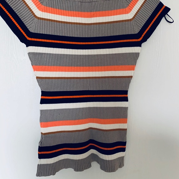 H&M Ribbed Knit Multicolored Top - Picture 4 of 5